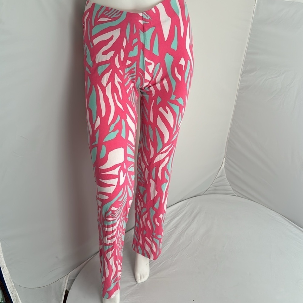 Lilly Pulitzer Georgia May Capri Pink Papaya Playa Palazzo pants